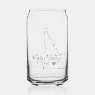 Canette Verre de boisson de la Vallée magique Idaho