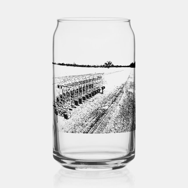 Canette Verre de boîte imprimée (Recto)