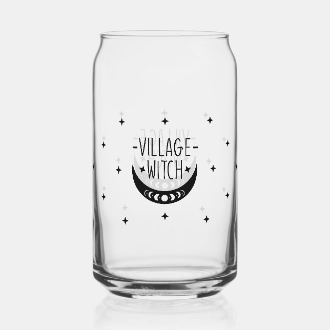 Canette Verre de la Sorcière Village Wrap Occult Drinkware (Recto)