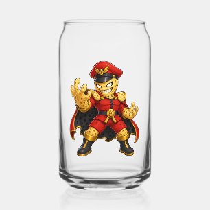 Canette Verre de levure de bière Fighter Brew