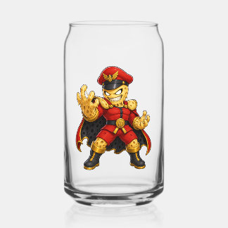 Canette Verre de levure de bière Fighter Brew
