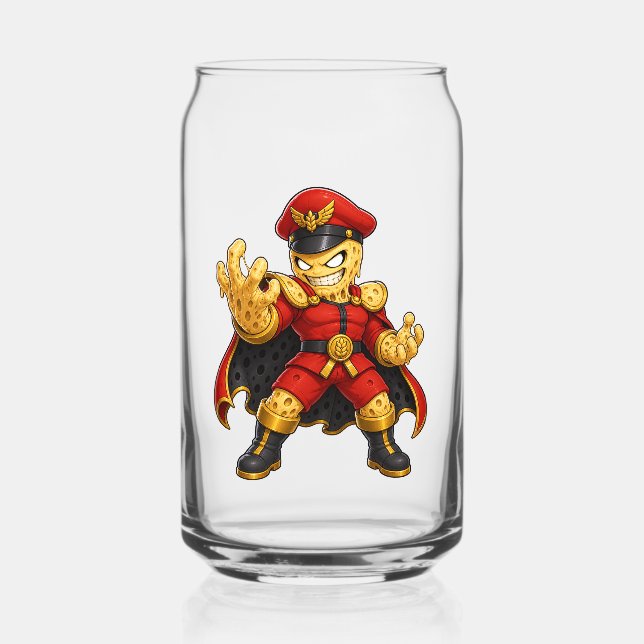 Canette Verre de levure de bière Fighter Brew (Recto)