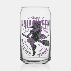 Canette Verre de nuit de sorcière d'Halloween – “Trop mign