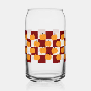 Canette Verre de pot de citrouille de Thanksgiving décorat
