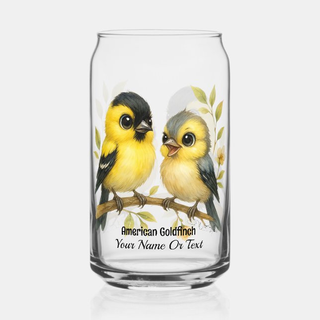 Canette Verre d'or américain brillant (Recto)