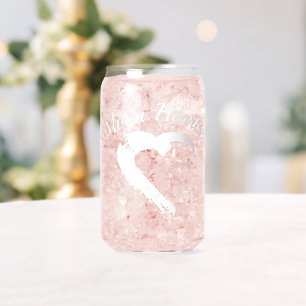 Canette Verre Drinkware Coeurs de lune