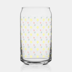Canette Verre en Can avec Impression d'Étoiles Pastel Ét