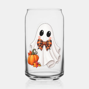 Canette Verre fantôme garçon mignon Halloween Can