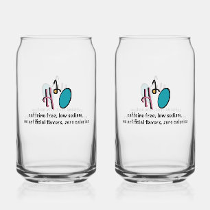 Canette Verre H2O Zéro Calorie