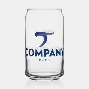 Canette Verre Logo Personnalisé - Boisson Personnalisée