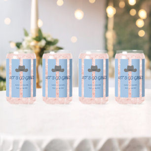 Canette Verre personnalisable pour enterrement de vie de j