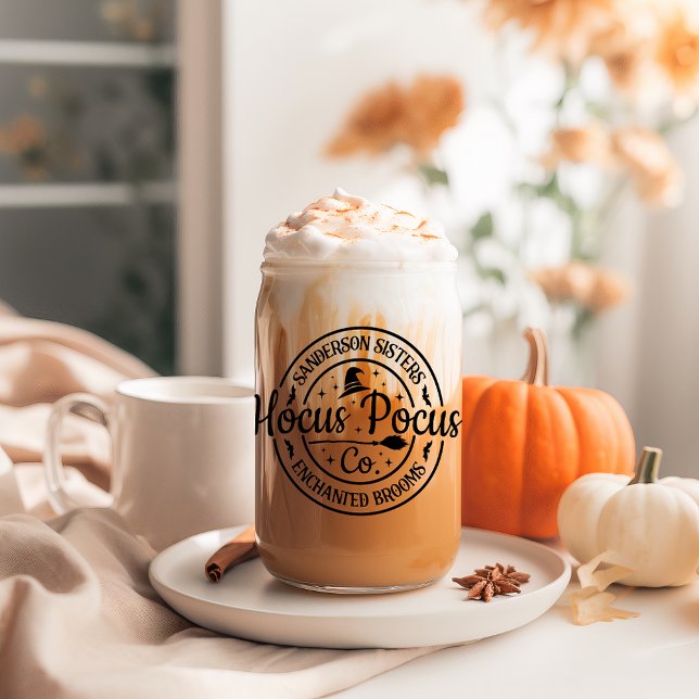 Canette Verre pour bière Hocus Pocus Balais Enchantés (Créateur téléchargé)