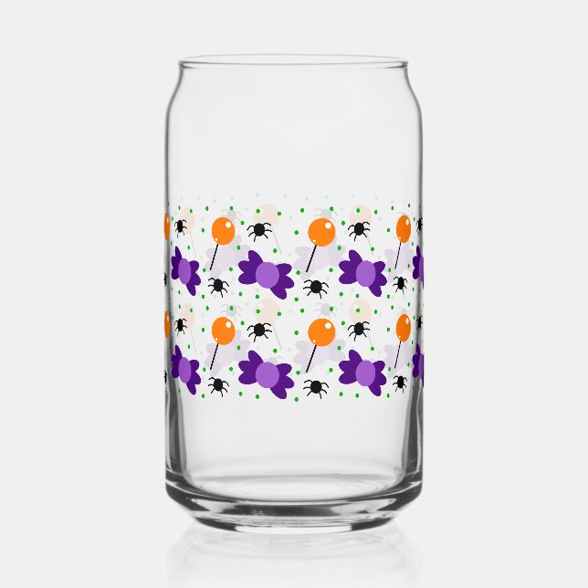 Canette Verre pour Halloween décoration de maison pour Hal (Recto)