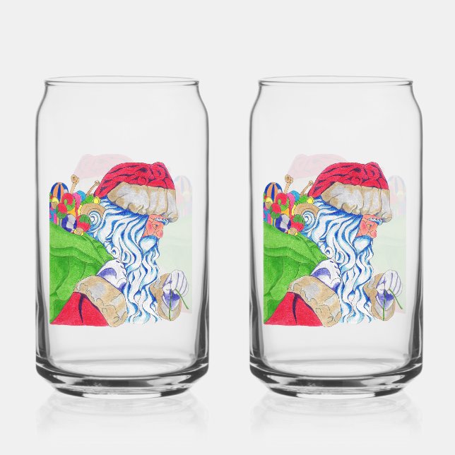 Canette Verre Santa Soda (Recto)