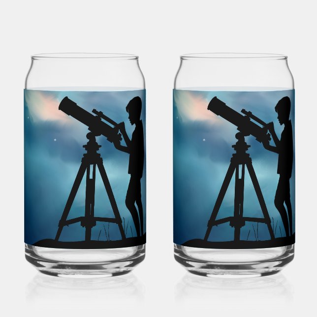 Canette Verre Soda du télescope (Recto)