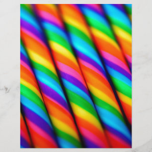 Canne à sucre arc-en-ciel