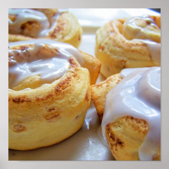 cannelle rouleaux Poster (Devant)