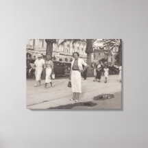 Cannes France en toile des années 1930