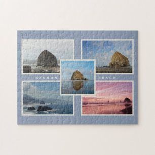 Cannon Beach Haystack Rock Oregon Jigsaw Puzzle