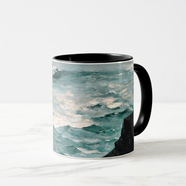 Cannon Rock, art de Winslow Homer Mug (Devant droit)