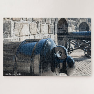 Cannons Edinburgh Castle. Puzzle