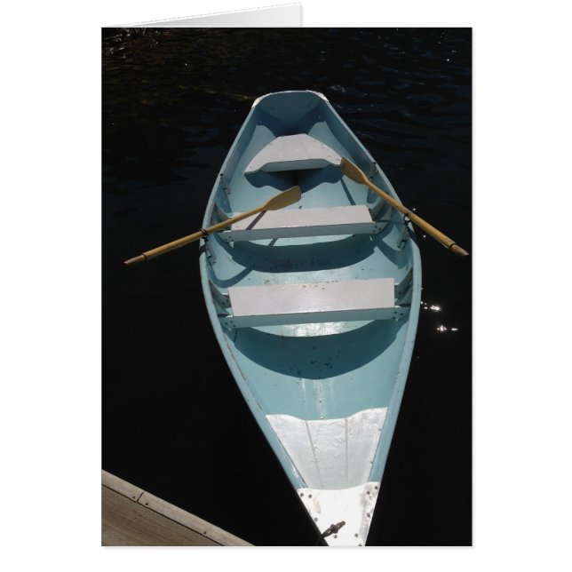 Canoë bleu (Devant)