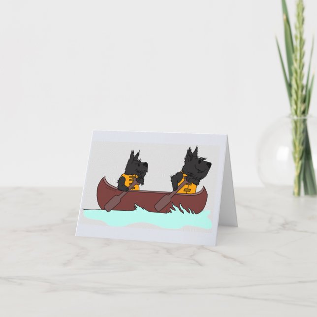 Canoë Scot & ami (Devant)