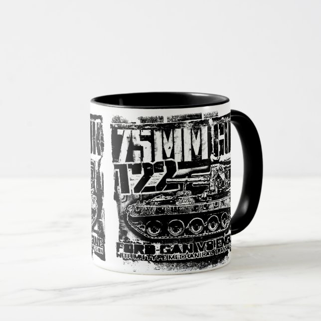 Canon 75mm T22 Mug (Devant droit)