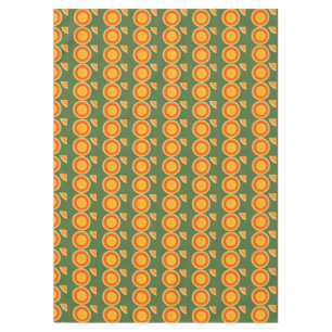 Cantalope Cantaloupe Fruit Nappe 100% Coton