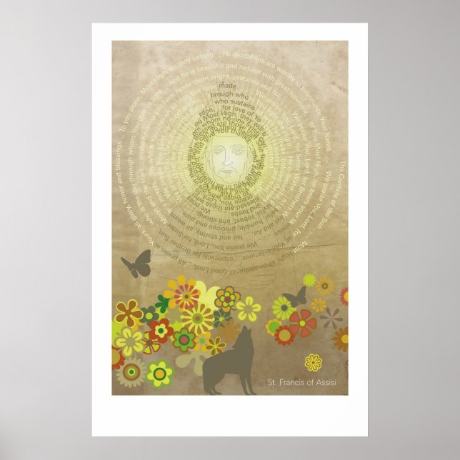 Canticle of the Sun: Large Poster (Devant)