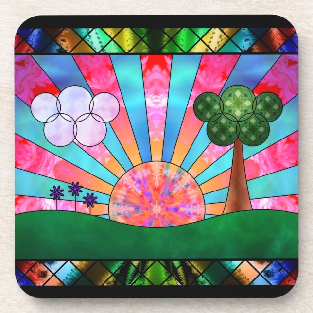 Cantique du Dessous de verre de liège solaire (Devant)