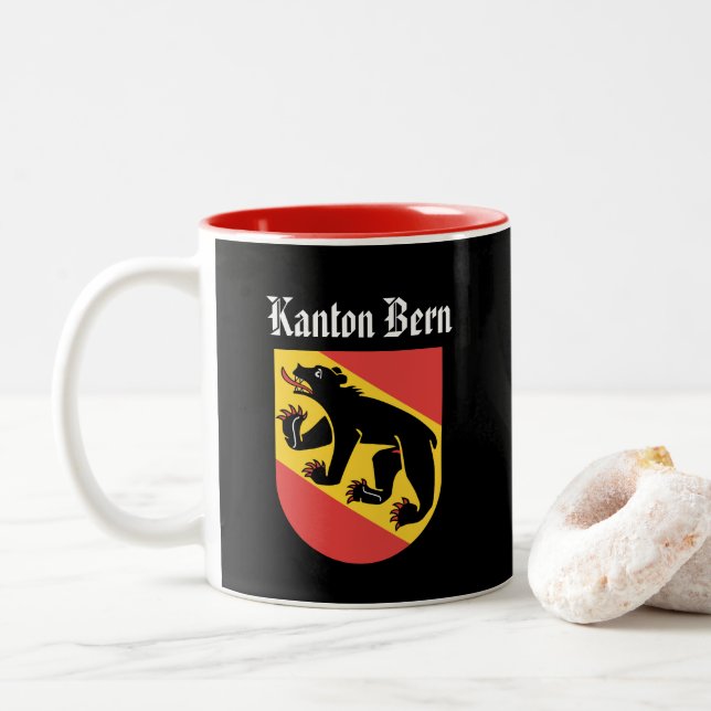 Canton de Berne, Suisse Mug (Avec donut)