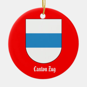 Canton Zug*, ornement de Noël de la Suisse