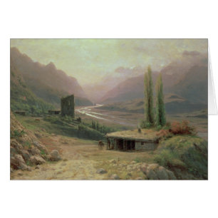 Canyon caucasien, 1893