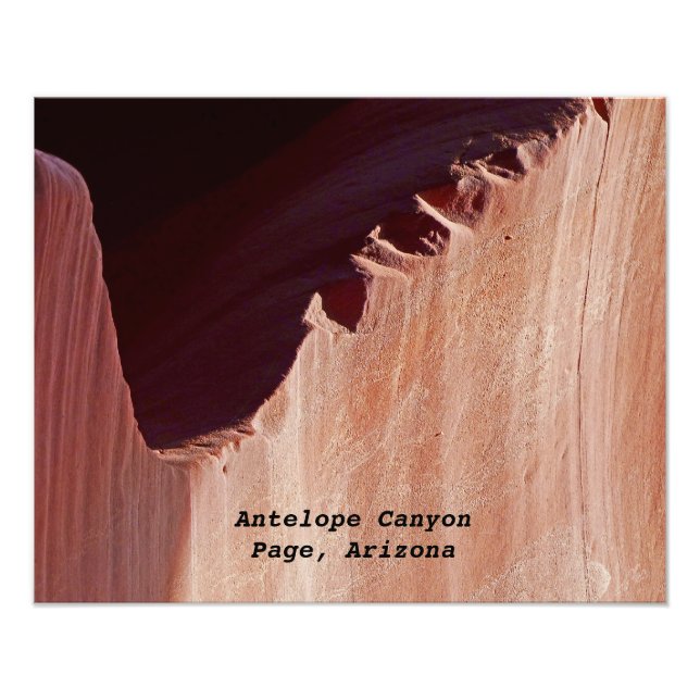 Canyon Crosscut - Antelope Canyon - Photo Print (Devant)