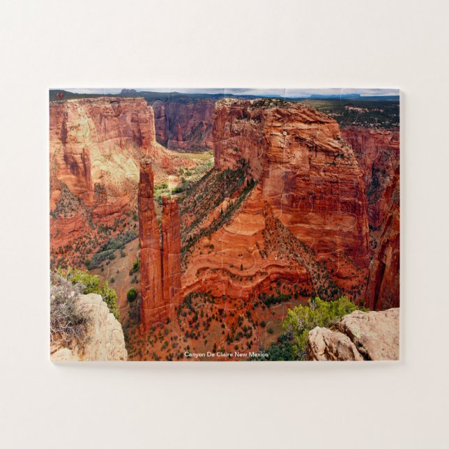 Canyon De Claire Nouveau-Mexique Puzzle (Horizontal)