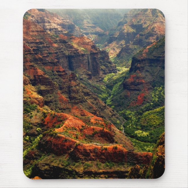 Canyon de Waimea, tapis de souris d'Hawaï (Devant)