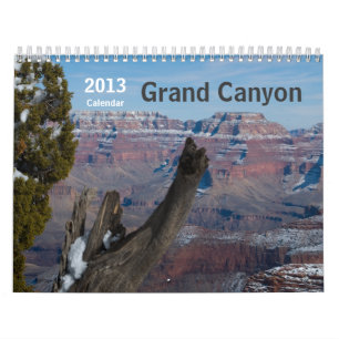 Canyon grand de 2014 calendriers