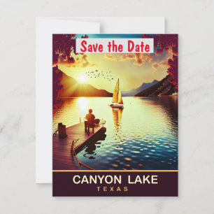 Canyon Lake, Texas, Carte Postale de Voyage, 