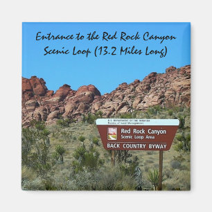 Canyon rouge 2" de roche aimant