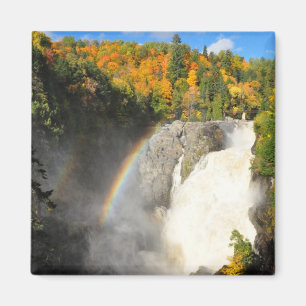 Canyon Sainte-Anne Cascade Arc en ciel Magnet Québ