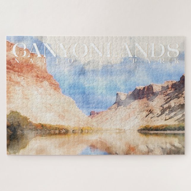 Canyonlands Puzzle, Puzzle du parc national (Horizontal)