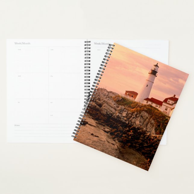 Cap Elizabeth | Portland Head Light | Maine (Devant avec enveloppe)