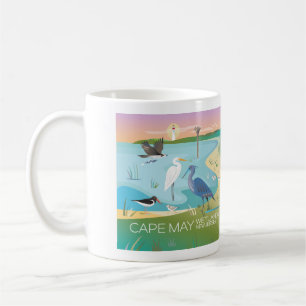 Cap May Wetlands 11oz ou 15oz Mug