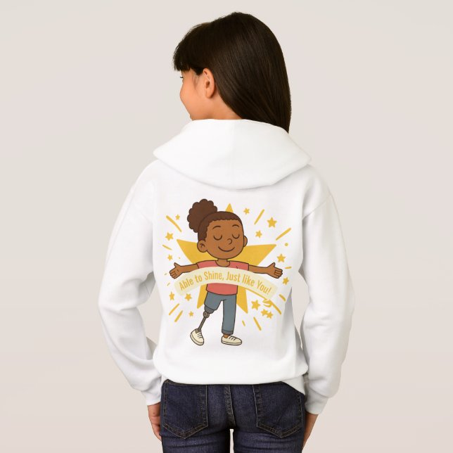 Capable de briller, comme vous les enfants Sweat - (Dos entier)