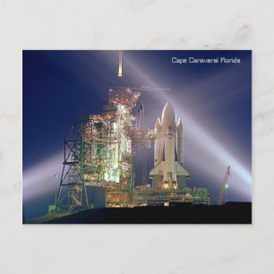 Cape Canaveral Florida Rocket Launch Carte postale
