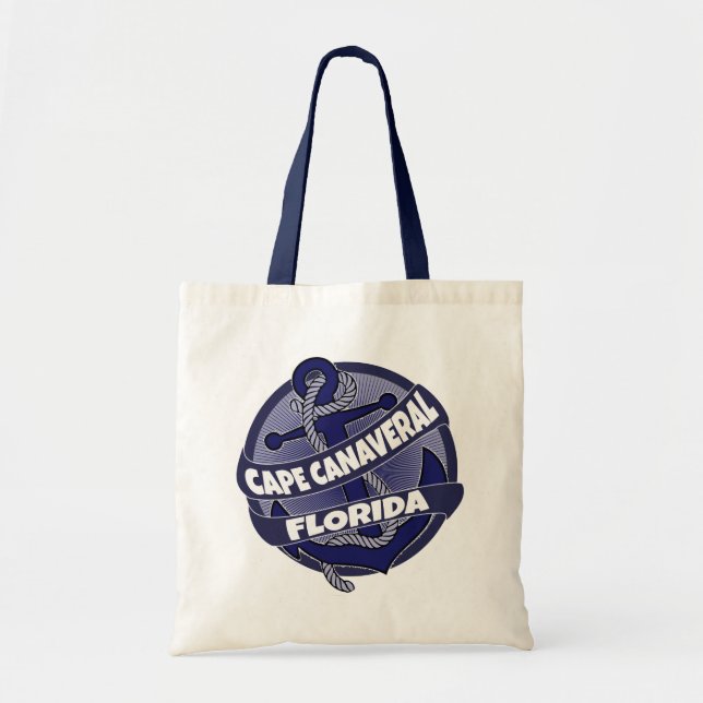 Cape Canaveral Floride ancre tourbillon sac fourre (Devant)