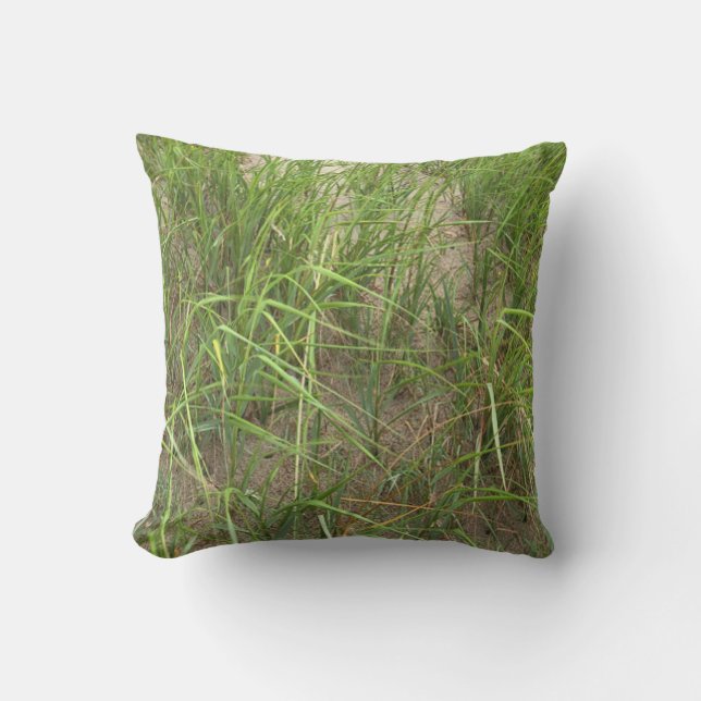 Cape Cod Beach Grass Coussin extérieur (Recto)