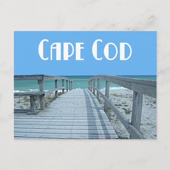 Cape Cod, carte postale du Massachusetts (Devant)