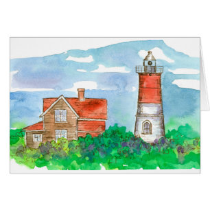 Cape Cod Lighthouse croquis noir